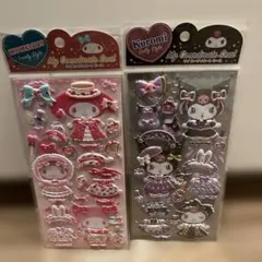 サンリオキャラクターズ マイコーディネートシール2 マイメロ クロミ 2枚セット