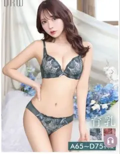 DRW ドロー　ブラジャーショーツセット D75 M 未使用