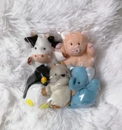 復刻 ニックナックのオテダマネズミとなかまたちマスコット 5種 ナムコ 