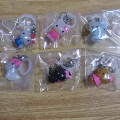 ハローキティ めじるしアクセサリー　フルコンプ　 6個セット