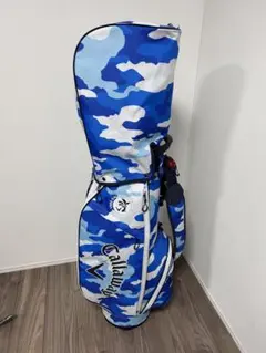 Callaway キャディバッグ 青・白・迷彩・アイアン・レフティ