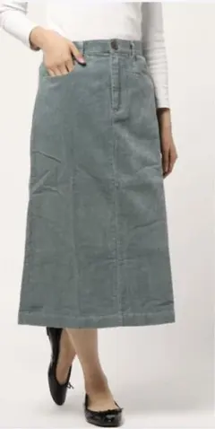 サマンサモスモス　コーデュロイタイトスカート