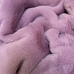 リタ様　チャコールグレー　ハンドメイド　フェイクファー生地　ぬい服　ちびぬい