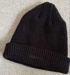 【Supreme】シュプリーム 黒 ニット帽