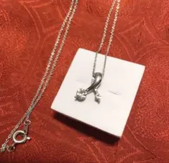 MIKIMOTO シルバー パール付き ネックレス イニシャル Y - メルカリ