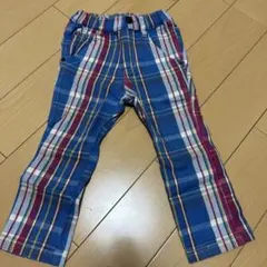 チェック柄パンツ 90cm