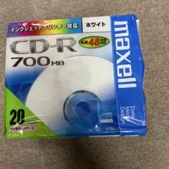 インクジェットプリンター対応CDR 高速48倍速対応　18枚