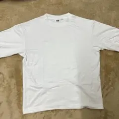 ユニクロ　エアリズム　 ホワイト 半袖Tシャツ