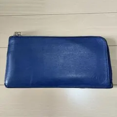 Paul Smith ネイビー レザー 長財布