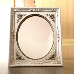 イタリア製　ミニミラー　壁掛け鏡