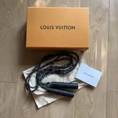 【美品★希少】Louis Vuitton 縄跳び ロゴ入り 美品☆希少】Louis Vuitton 縄跳び ロゴ入り