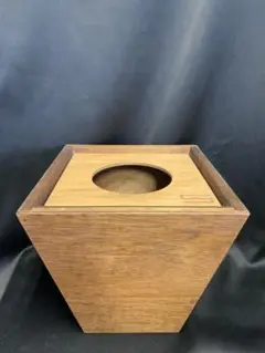 ダストボックス　ゴミ箱　WOOD SHEF