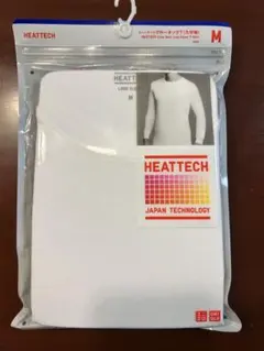 【未開封】UNIQLO HEATTECH ホワイト ロングスリーブ M