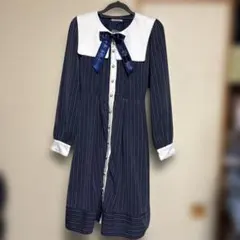 Amavel セーラー襟ワンピース