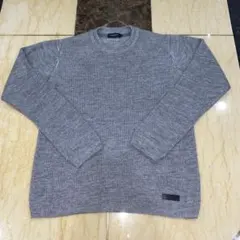 BLACK LABEL CRESTBRIDGE グレー ニットセーター M 羊毛