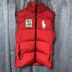 POLO Ralph Lauren ビッグポニー 2way ダウンベスト XL - メルカリ