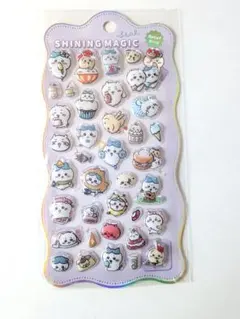 ちいかわ ぷくぷくシール 立体シール 3Dシール モモンガ ハチワレ うさぎ