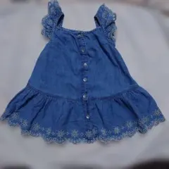 GAP baby デニムブルー ワンピース 12-18ヶ月