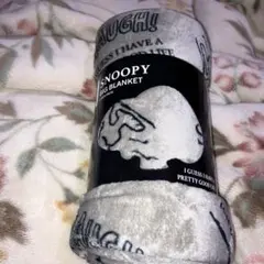 Snoopy ビッグブランケット グレー系
