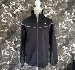 Puma ブラック ウィンドブレーカー