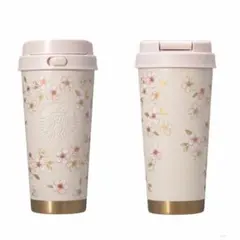 SAKURA2026ステンレスTOGOボトルピンクベージュ＆ゴールド473ml