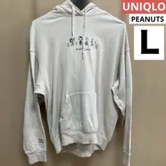 UNIQLO スヌーピー PEANUTS 長場雄 パーカー レディースL