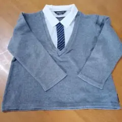 COMME CA ISM 重ね着風カットソー 100A