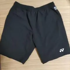 YONEX ブラック ハーフパンツ JP M
