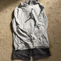 Jordan Brand Flight パーカー グレー XL