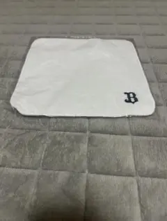 オリックスロゴ 刺繍入り ミニタオル ハンカチ ホワイト 折り畳み発送のサムネイル