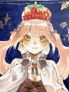 ま*庵様 【オリジナルイラスト】 手描き アナログ 一点物