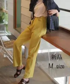 値下げ不可　ハイウエストデニム　イエロー