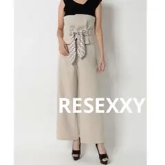 【美品】RESEXXY コルセットスカーフワイドパンツ