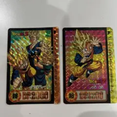 ドラゴンボールカードセット　悟飯、悟天、トランクス