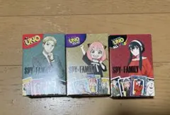 マクドナルド　ハッピーセット　SPY×FAMILY UNO全3種類セット