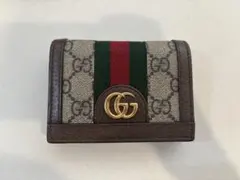 GUCCI GGパターン 二つ折り財布