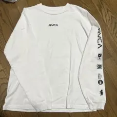 RVCA 長袖カットソー ホワイト Sサイズのサムネイル