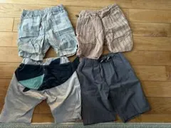 110センチ　ハーフパンツ4点セット
