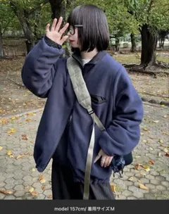 UNDERSTATEMENTs 2WAYフリースリバーシブルブルゾン M 完売品