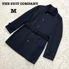 ザスーツカンパニー　メンズトレンチコート　撥水加工　ベルト　ビジネス　アウター