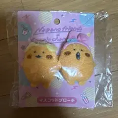 ナガノフレンズ×サンリオキャラクターズ　マスコットブローチ