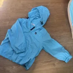 DOUBLE.B mikihouse 水色　ポリエステル　上着　100サイズ