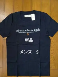 〈新品・タグ付き・未使用〉アバクロンビー&フィッチ ロゴ刺繍 TシャツS