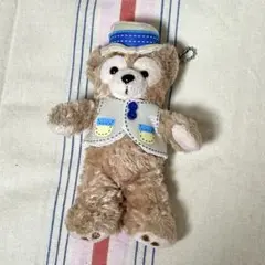 ダッフィー　ぬいぐるみバッジ　2014