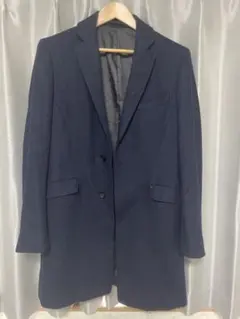 スーツセレクト　メンズ ネイビー チェスターコートのサムネイル