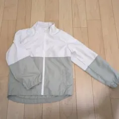 【ペアマノン】 バイカラーナイロン　ジャケット　130