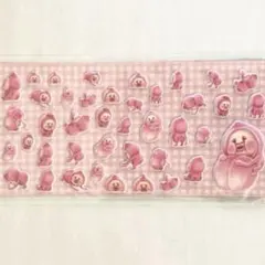 こびとづかん　ぷっくりシール　カクレモモジリ