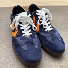 Hummel VM78 CPH スニーカー ネイビー オレンジのサムネイル