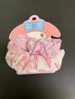 韓国ダイソー限定マイメロディ シュシュ ピンク