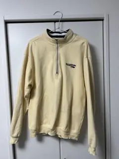 GEAR for SPORT ハーフジップ トレーナー M クリーム色
